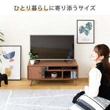 画像をギャラリービューアに読み込む, テレビ台 小さめ 小型 32インチ 32型対応  幅80cm 高さ35 コンパクト  脚付き