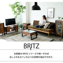 画像をギャラリービューアに読み込む, テレビ台 インダストリアル ミッドセンチュリー 40型 幅90 高さ45 奥行30 40インチ コンパクト
