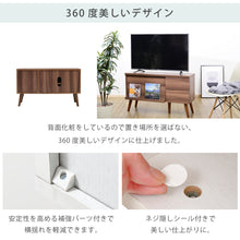 画像をギャラリービューアに読み込む, テレビ台 おしゃれ 北欧 コンパクト 脚付き ハイタイプ 幅100 高さ59.5 奥行33.5