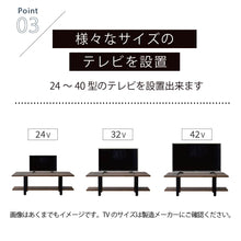 画像をギャラリービューアに読み込む, テレビ台