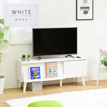 画像をギャラリービューアに読み込む, テレビ台 テレビボード 収納 ローボード 北欧 おしゃれ ディスプレイラック ブラウン ホワイト モダン 脚付き
