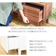 画像をギャラリービューアに読み込む, テレビ台 テレビボード 収納 ローボード 北欧 おしゃれ ディスプレイラック ブラウン ホワイト モダン 脚付き