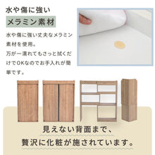 画像をギャラリービューアに読み込む, カウンター下収納 フルセット 薄型 奥行20 高さ80 幅160 ～ 幅194 セット 伸縮 スリム N0-458