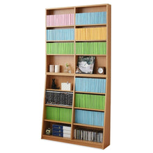 画像をギャラリービューアに読み込む, 本棚 文庫本 薄型 漫画 スリム 幅90 90cm 大量の文庫本やコミックが収納可能 オープンラック