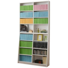 画像をギャラリービューアに読み込む, 本棚 文庫本 薄型 漫画 スリム 幅90 90cm 大量の文庫本やコミックが収納可能 オープンラック