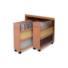 画像をギャラリービューアに読み込む, 押し入れ本棚 本棚 押し入れ 2個組 約 幅20 高さ 65cm 奥行63 押し入れ収納 キャスター付き 棚 漫画 マンガ