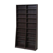 画像をギャラリービューアに読み込む, 本棚 漫画 マンガ 文庫本 薄型 幅90 90cm (本棚革命) 棚板が1cmピッチ単位でムダなく可動 コミック