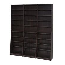 画像をギャラリービューアに読み込む, 本棚 文庫本 薄型 漫画 マンガ 幅150cm 高さ180 (本棚革命) 棚板が1cmピッチ単位でムダなく可動 コミック