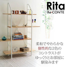 画像をギャラリービューアに読み込む, Rita［リタ］ 北欧風おしゃれシェルフ