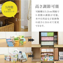 画像をギャラリービューアに読み込む, 本棚 押し入れ 押し入れ本棚 キャスター付き 4個組 約 幅20 高さ 65cm 奥行63 棚 マンガ ブラウン