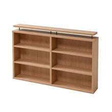 画像をギャラリービューアに読み込む, 1cmピッチ 薄型 大容量 文庫本ラック 上置 90幅 ブックラック 壁面収納 文庫本収納 漫画 CD DVD ツッパリ