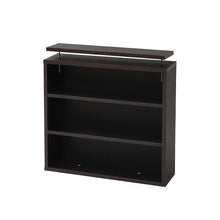 画像をギャラリービューアに読み込む, 1cmピッチ 薄型 大容量 文庫本ラック 上置き 幅60 本棚 壁面収納 突っ張り 木製 コミックラック 本収納 ぶんこ本 マンガ CD ブルーレイ