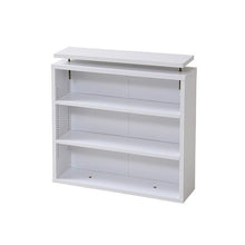 画像をギャラリービューアに読み込む, 1cmピッチ 薄型 大容量 文庫本ラック 上置き 幅60 本棚 壁面収納 突っ張り 木製 コミックラック 本収納 ぶんこ本 マンガ CD ブルーレイ